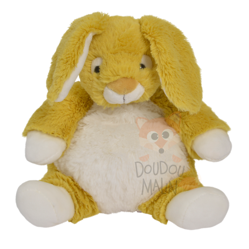  my soft toy rabbit yellow white 